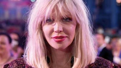 La cantante Courtney Love, de 54 años.