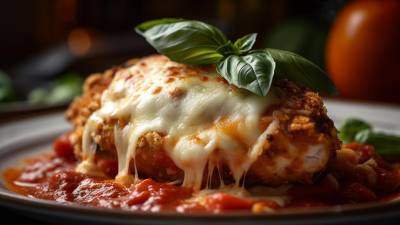 Pollo a la parmesana