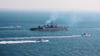 La flota rusa aumenta su actividad en el mar Negro en el marco de la invasión a Ucrania.