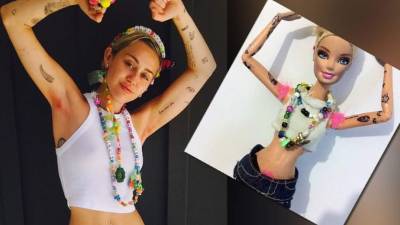 La muñeca de la cantante es tan polémica como ella.