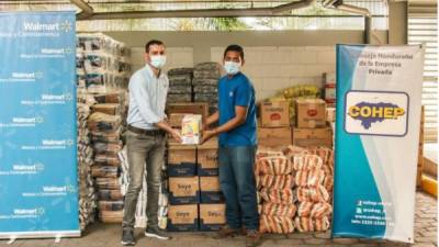 Esta donación de Walmart apoyará a las familias afectadas por la tormenta tropical Eta en el Valle de Sula y otros sectores del país.