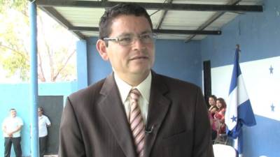 Ministro de Educación, Marlon Escoto.