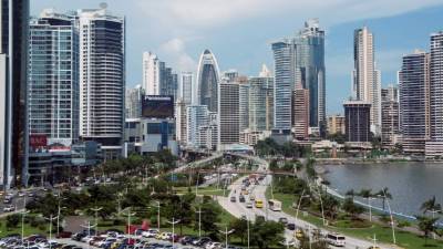 La Ciudad de Panamá es un reconocido centro financiero regional.