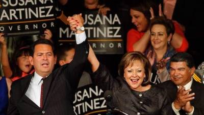 La republicana, Susana Martinez, ganó la reelección en Nuevo México, Estados Unidos.