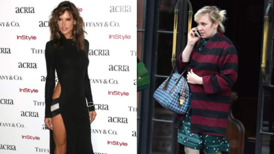 Alessandra Ambrosio no tiene miedo a enseñar más de la cuenta. Lena Dunham necesita urgentemente un peluquero.