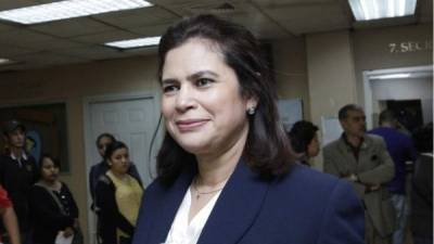 Rixi Moncada es presidenta del Consejo Nacional Electoral (CNE) de Honduras.