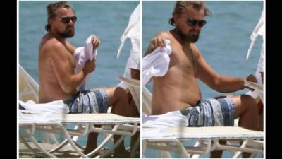Leonardo DiCaprio de vacaciones este año.