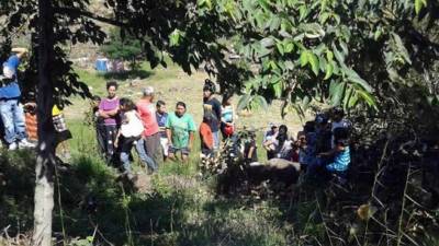 Familiares del ahora occiso informaron que había sido raptado más temprano por desconocidos.