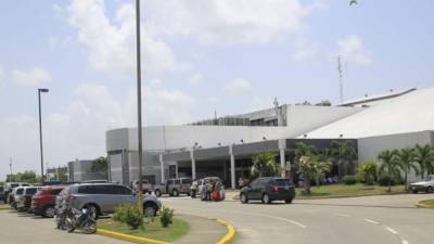 Fachada del aeropuerto Ramón Villeda Morales.