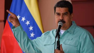 Maduro acusó a la Unión Europea de 'arrodillarse' ante Trump para 'arrebatar el petróleo venezolano'./AFP.