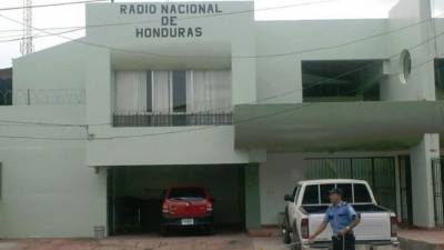 Radio Nacional de Honduras sufrió un atentado la madrugada del domingo. Foto de archivo.