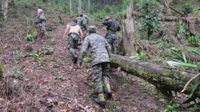 Efectivos militares del Primer Batallón de Ingenieros. Foto referencial.