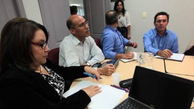 Autoridades de la Dirección de la Niñez, Adolescencia y Familia.