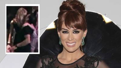 Jacky Bracamontes habla sobre la supuesta infidelidad de su esposo.