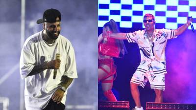 Sin importar las altas temperaturas, ambos artistas pusieron a todos a bailar de principio a fin.