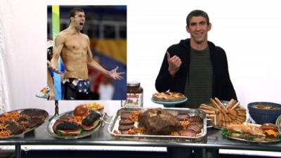 Todo lo que se come Michael Phelps para alcanzar las 12 mil calorías diarias.