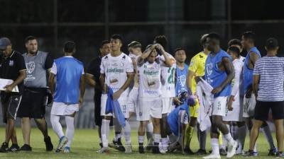 La plantilla del Platense terminó decepcionada.