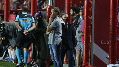 Pedro Troglio no ha podido ganar como DT de San Lorenzo en un partido oficial.