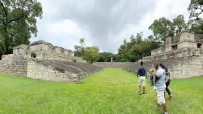 <b><span class=mln_uppercase_mln>Los ministros de Turismo de la región harán un recorrido por el sitio arqueológico de Copán Ruinas.</span></b>