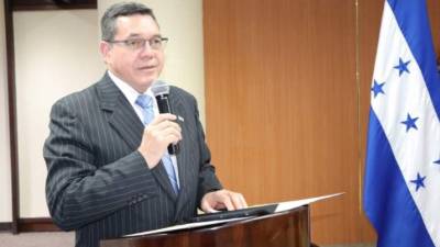 José Isaías Barahona, vicecanciller de Honduras.