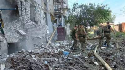 Varios mercenarios rusos resultaron heridos en el ataque a su base en Ucrania.