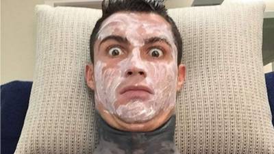 Esta fue la foto que publicó CR7 en su cuenta de Instagram.