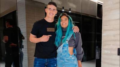 James Rodríguez y Karol G no tienen una relación amorosa.