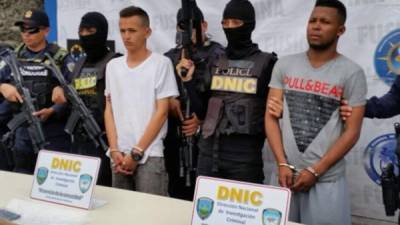 José Noé Cárcamo y Fabio Rolando son los detenidos por vínculo con el crimen de la estudiante del Instituto Central Vicente Cáceres en Tegucigalpa.
