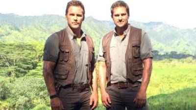 Chris Pratt y Tony McFarr en una foto de archivo.
