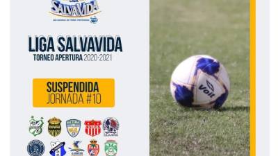 La Liga Nacional confirmó la suspensión de la jornada 10 por el huracán ETA.