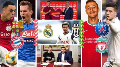 Los principales movimientos del día en el mercado de fichajes de Europa.