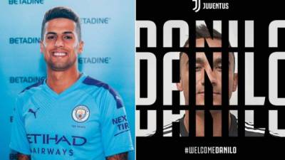 Joao Cancelo jugará en el Manchester City y Danilo en la Juventus.