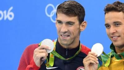 Michael Phelps se llevó cuatro oros y una plata en los Juegos Olímpicos de Río.