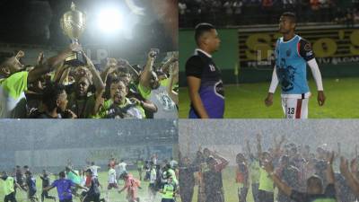 El Olancho FC goleó 3-0 al Lone FC y logró el ansiado ascenso a la primera división del fútbol hondureño. Tras el pitazo final, se desató la locura y celebraron a lo grande tras conseguir el objetivo.