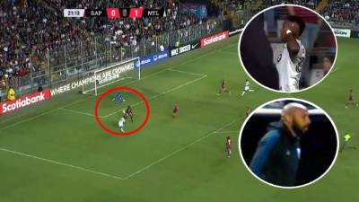 Romell Quioto marcó un golazo en su debut con el Impact Montreal contra el Saprissa.