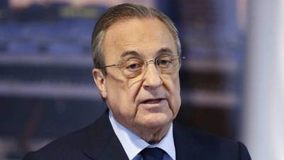 Florentino Pérez, presidente del Real Madrid.