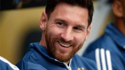 Messi sorprendió con su look en la Copa América Centenario.