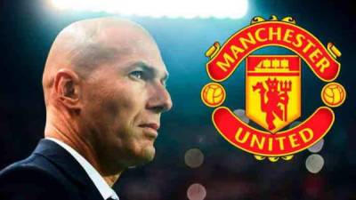 Bombazo. Zinedine Zidane, exentrenador del Real Madrid, llegaría como recambio de Mourinho en el Manchester United e inclusive la prensa de Inglaterra ha revelado los primeros cracks que hará llegar al cuadro inglés. FOTOS AFP.