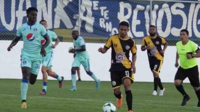 Motagua y Génesis se enfrentaron en el estadio Carlos Miranda de Comayagua.