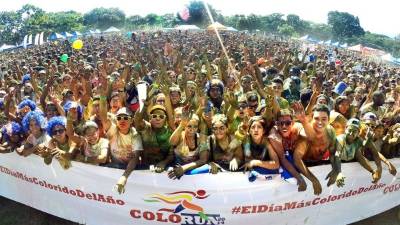 Miles de hondureños disfrutaron de principio a fin la gran fiesta del Colorun.