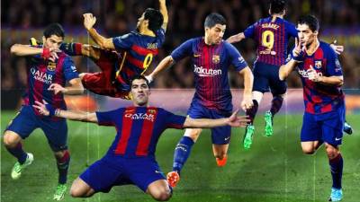 Luis Suárez se va como el tercer máximo goleador del Barcelona.