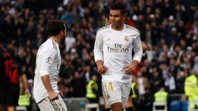 El centrocampista brasileño Casemiro fue la figura del encuentro al marcar dos goles.