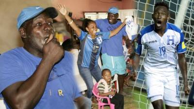 Dos Osman y toda la familia Elis-Suazo apoyarán sin para esta noche al delantero y a la Selección de Honduras.
