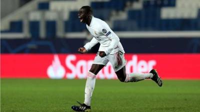 Ferland Mendy le dio una sufrida victoria al Real Madrid contra el Atalanta.