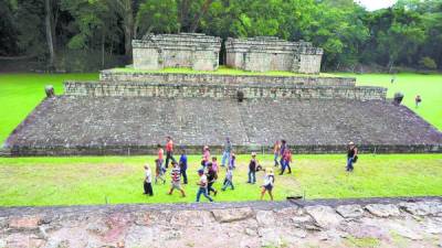 Las Ruinas de Copán fueron declaradas por la Unesco como sitio Patrimonio de la Humanidad.