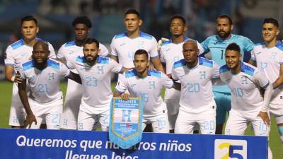 El 11 titular de Honduras que se impuso ante Cuba en el estadio Nacional.