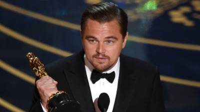 Leonardo DiCaprio ganó el premio Óscar en 2016 tras protagonizar la cinta 'El Renacido'.