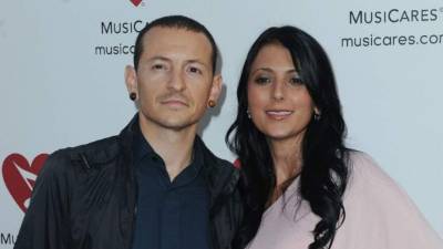 Chester Bennington y Talinda Benningnton