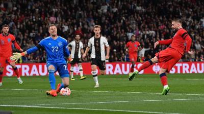 Inglaterra y Alemania deleitaron con su partido en Wembley.