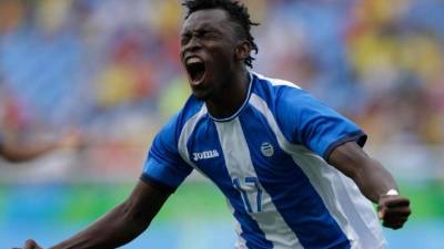 Alberth Elis ha marcado dos goles en las olimpiadas.